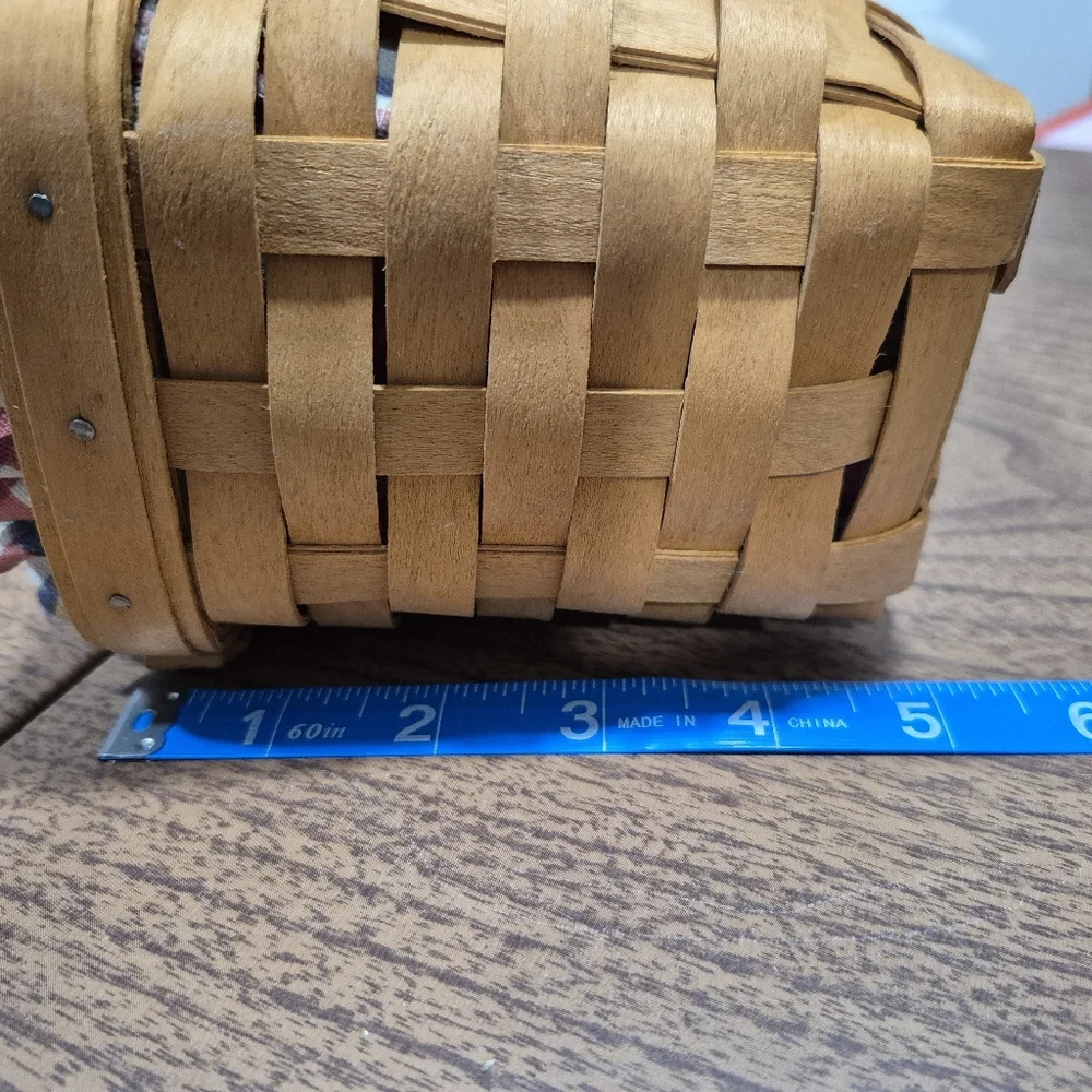 EUC Vintage Longaberger Basket From 1999 Dresden Homestead Tour